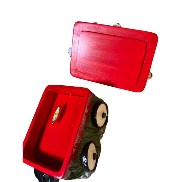 Chariots of Fire Dalmatian Puppy Trinket Music Box Fire Chief Figurine 1992 - Picture 7 of 11